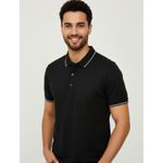 Gola Polo Poliamida Chinesa - Preta