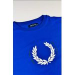 Camiseta Fred Perry - Azul Royal - Emborrachada - Egípcia