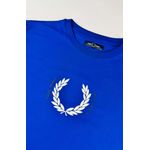 Camiseta Fred Perry - Azul Royal - Emborrachada - Egípcia
