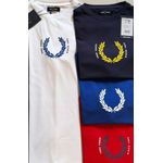 Camiseta Fred Perry - Marinho - Emborrachada - Egípcia