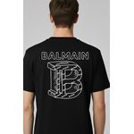 Camiseta Balmain - Preta - Chinesa 