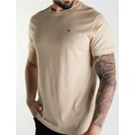 Camiseta Tommy Hilfiger Com Bag - Bege