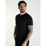 Camiseta Tommy Hilfiger Com Bag - Preto