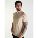 Camiseta Tommy Hilfiger Com Bag - Bege