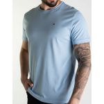 Camiseta Tommy Hilfiger Com Bag - Azul Claro