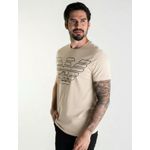 Camiseta Armani Oversized - Bege - Egípcia