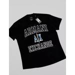 Camiseta Armani Oversized - Preta - Egípcia