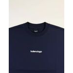 Camiseta Balenciaga Oversized - Marinho - Malhão 