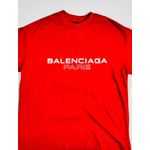 Camiseta Balenciaga Oversized - Vermelha - Malhão