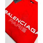 Camiseta Balenciaga Oversized - Vermelha - Malhão