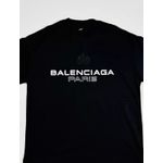 Camiseta Balenciaga Oversized - Preta - Malhão 