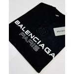 Camiseta Balenciaga Oversized - Preta - Malhão 