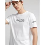 Camiseta Calvin Klein - Branca - Egípcia
