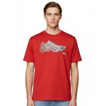 Camiseta Diesel -Vermelho