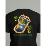Camiseta Casa Blanca Preta - Chinesa 
