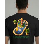 Camiseta Casa Blanca Preta - Chinesa 