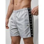 SHORT LACOSTE - CINZA SILVER