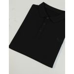 Gola polo poliamida chinês Hugo Boss - Preta
