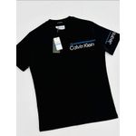 Camiseta Calvin Klein - Preto - Egípcia 