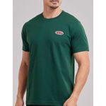 Camiseta Diesel Bordada- Verde Escuro