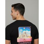 Camiseta Casa Blanca Preta - Chinesa 