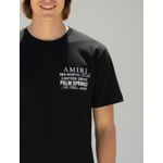 Camiseta Amiri - Preta - Chinesa Encorpada 