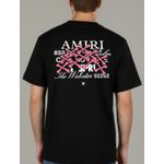 Camiseta Amiri - Preta - Chinesa Encorpada 