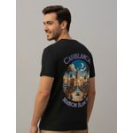 Camiseta Casa Blanca - Preta - Chinesa Encorpada