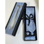 Caixa com Gravata - Azul Claro