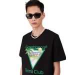 Camiseta Casa Blanca Tenis Club Preta - Chinesa 