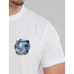 Camiseta Amiri - Branca - Chinesa Encorpada 