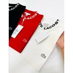 Camiseta Lacoste Gola Diferenciada - Vermelha - Egípcia