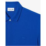 Polo Regular Fit Paris em Piqué Stretch Importada - Azul Royal