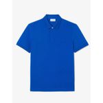 Polo Regular Fit Paris em Piqué Stretch Importada - Azul Royal