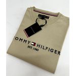Camiseta Tommy Hilfiger - Bege 
