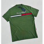 Camiseta Tommy Hilfiger Verde Musgo- Egípcia 