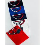 Camiseta Tommy Hilfiger Gola Diferenciada - Marinho