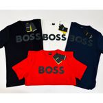 CAMISETA HUGO BOSS MALHA CHINESA PRETA