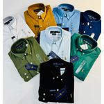 Camisa Social Ralph Lauren Oxford Tinturado 