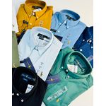 Camisa Social Ralph Lauren Oxford Tinturado 