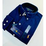 Camisa Social Ralph Lauren Oxford Tinturado 