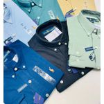 Camisa Social Ralph Lauren Oxford Tinturado 
