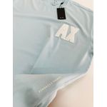 Camiseta Empório Armani Oversized - AZUL BEBÊ 