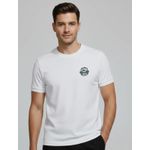 Camiseta Lacoste - Branca - Chinesa 