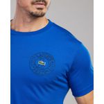 Camiseta Lacoste Azul Básica