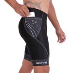 Bermuda de Ciclismo Bike Sprint Race Masculina Com Bolso