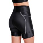 Short de Corrida Feminino Compressão Sprint Race Preto Com Bolso 