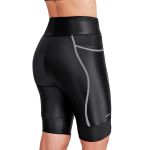 Bermuda de Corrida Feminina Compressão Sprint Race Preto Com Bolso 