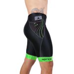 Bermuda de Compressão para Corrida Sprint Race Masculina Verde Com Bolso 