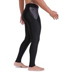 Calça de Compressão para Corrida Sprint Race Masculina Preta Com Bolso